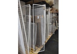 Сітка в рамці1,5х0,5м. проф.15мм.(біла) без ніг